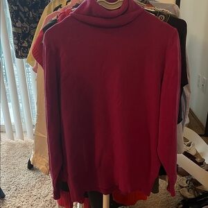 Pink Lambswool Sweater